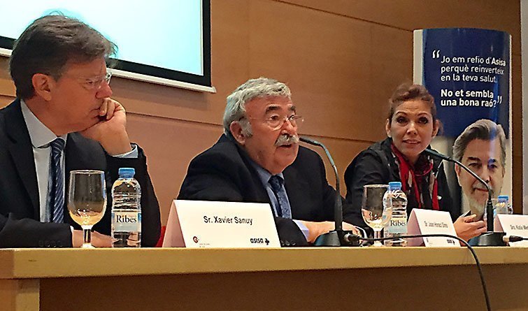 Katia Medeles en una de les jornades professionals