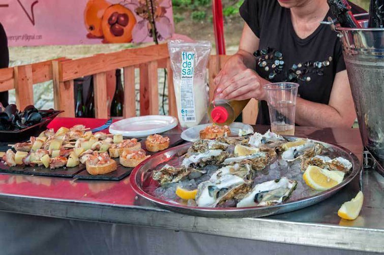 Representació gastronómica en la mostra Dvins