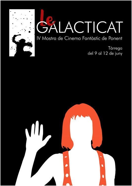 Cartell Galacticat 4a Mostra de Cinema Fantàstic de Ponent - Tàrrega