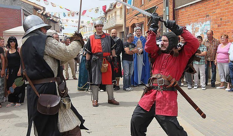 Actuació de recreació medieval Actuació de recreació medieval