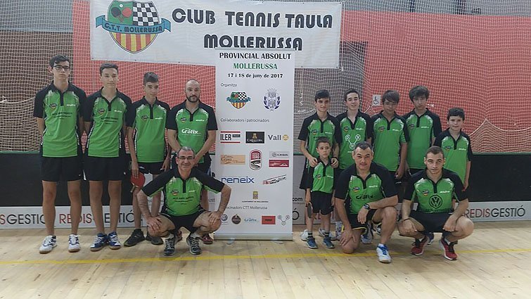 CTT Mollerussa. Nota de premsa - Lideratge del CTT Mollerussa al Provincial 1 texte