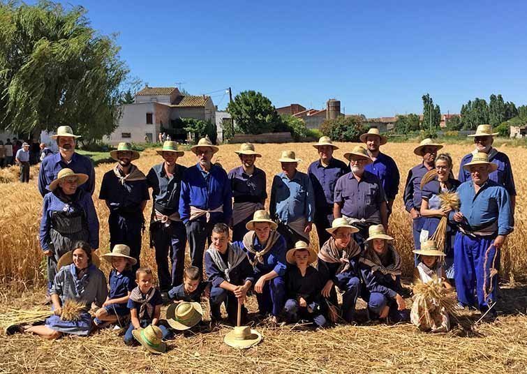 Els veïns de la fuliola que participen en les recreacions