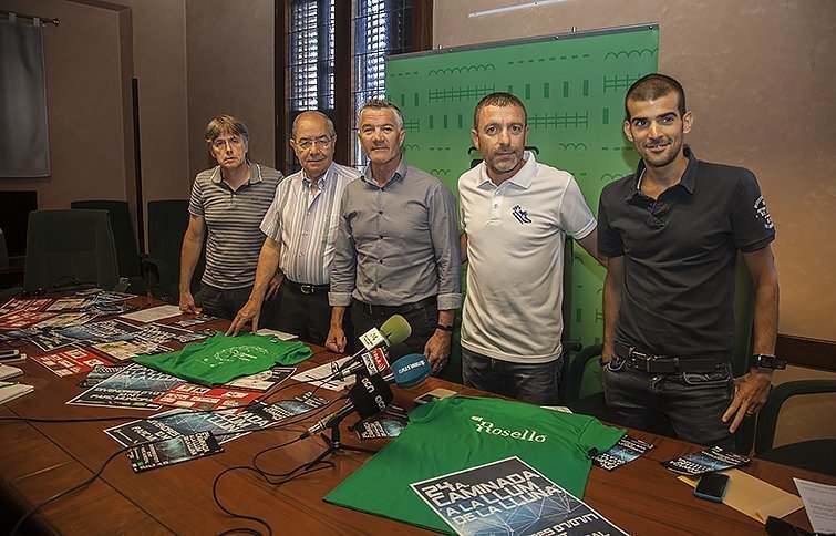 Mollerussa Presentació caminada a la Llum de la lluna