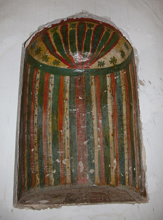 Capella trobada a l'església de Santa Maria de Barbens