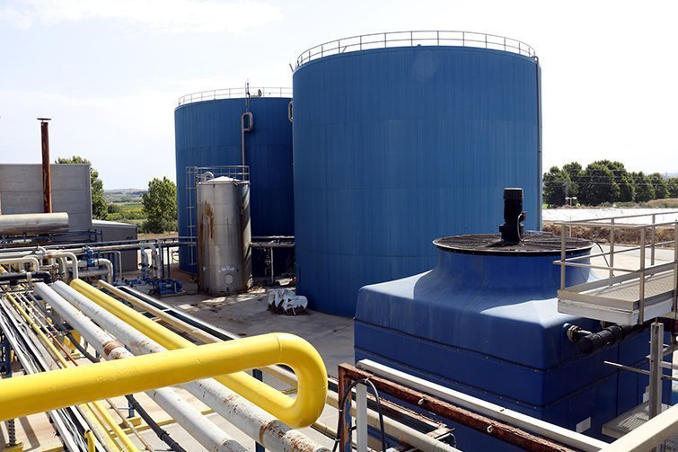 Planta de tractament de purins de VGA a Juneda 1