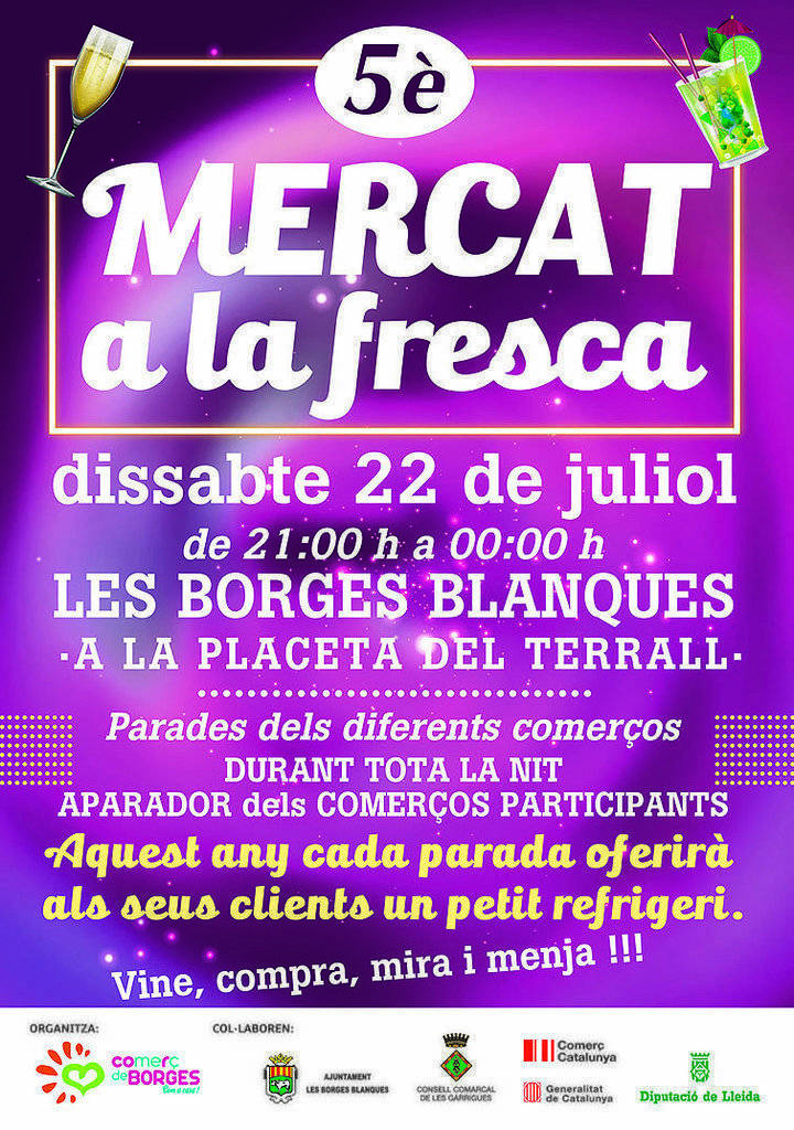 Mercat a la Fresca 2017 texte cartell