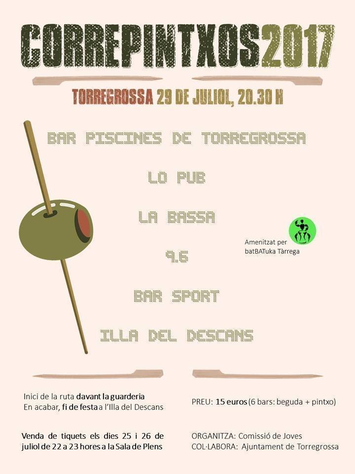 torregrossa cartell cap de setmana 28 juliol
