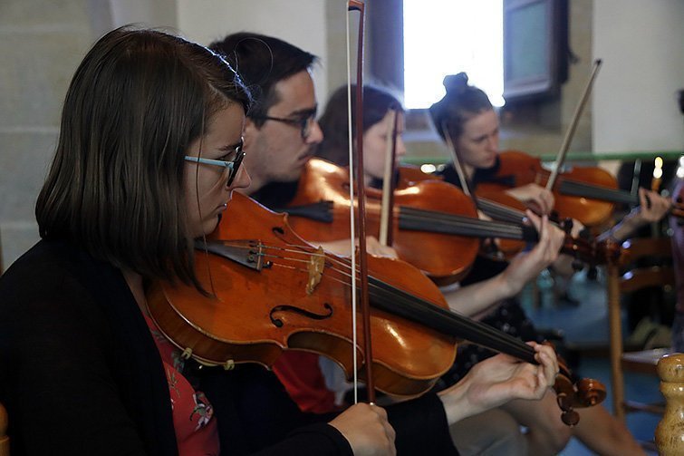 Un concerts dels alumnes de l'AIMS
