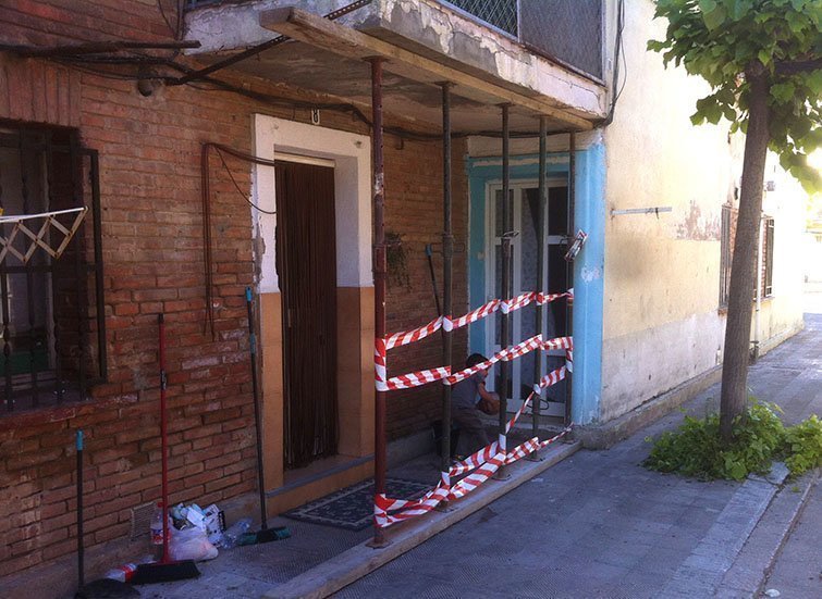 Incidents als blocs Sant Isidori