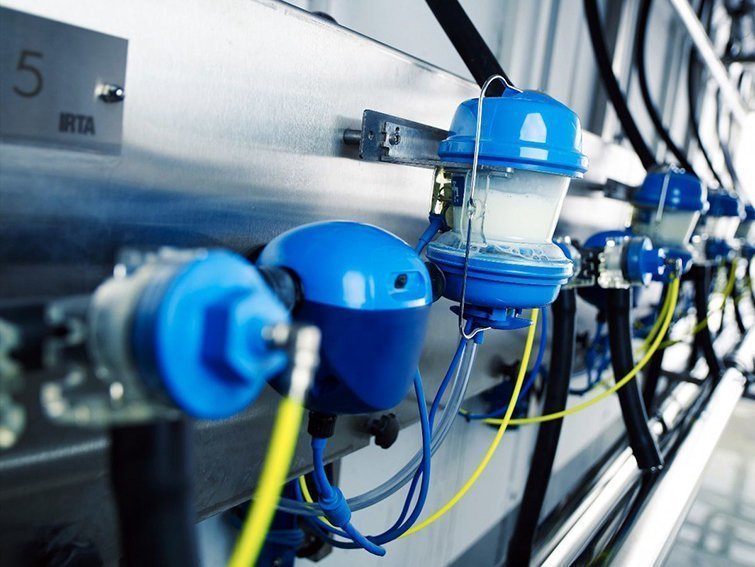 Equips pel tractament UHT de la llet