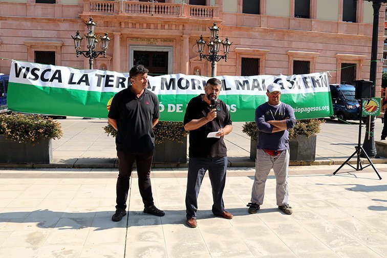 El coordinador nacional d'Unió de Pagesos, Joan Caball