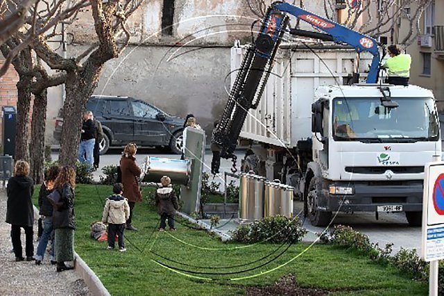 Contenidors-Soterrats a Tàrrega