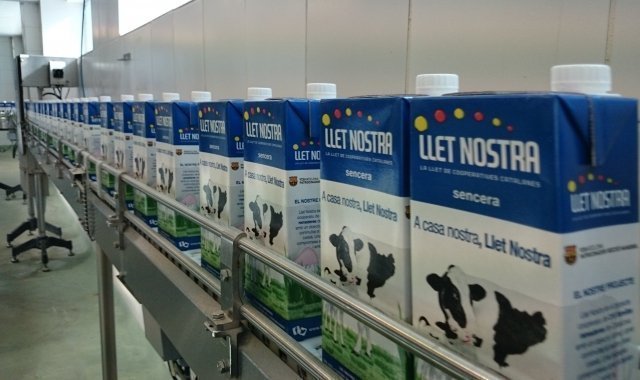 Planta d'envas de Llet  Nostra