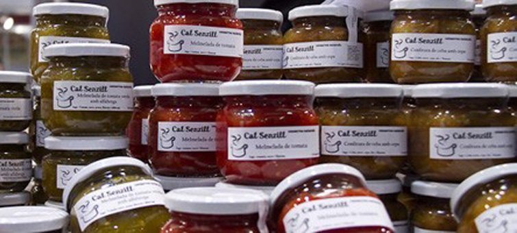 Imatge de productes elaborats a la demarcació de Lleida