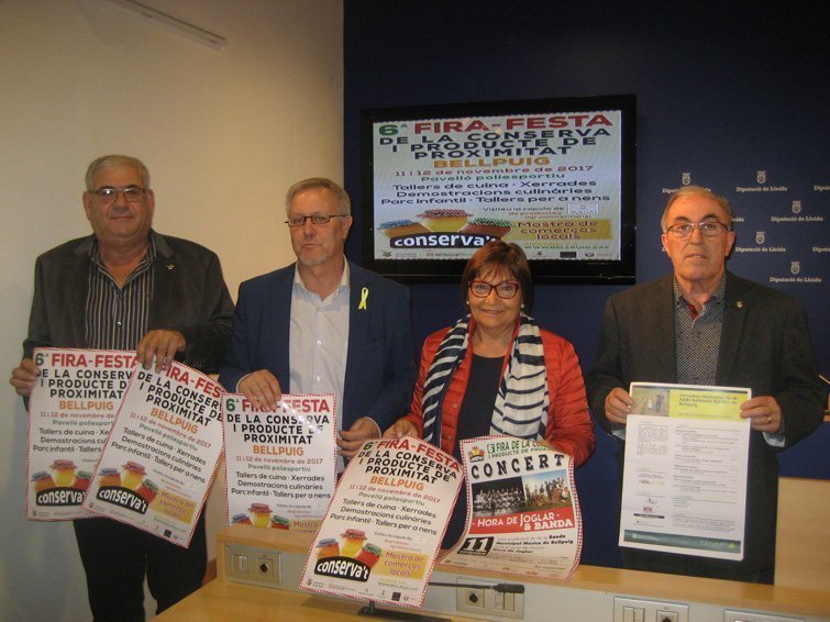 Presentació de la Fira de la Conserva de Bellpuig 