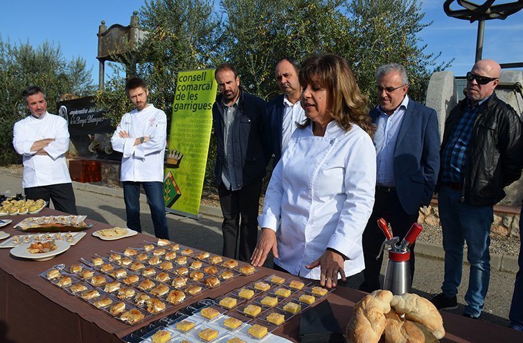 els restauradors participants en la mostra Gastronómica de les Garrigues