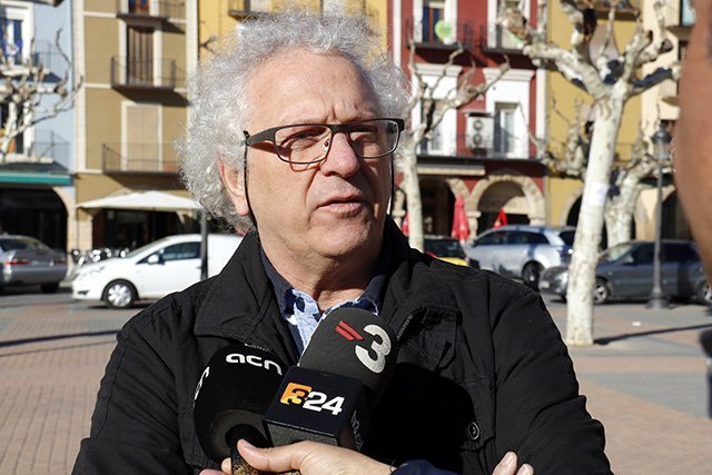 El portaveu del PSC a l'Ajuntament de Balaguer, Carlos García