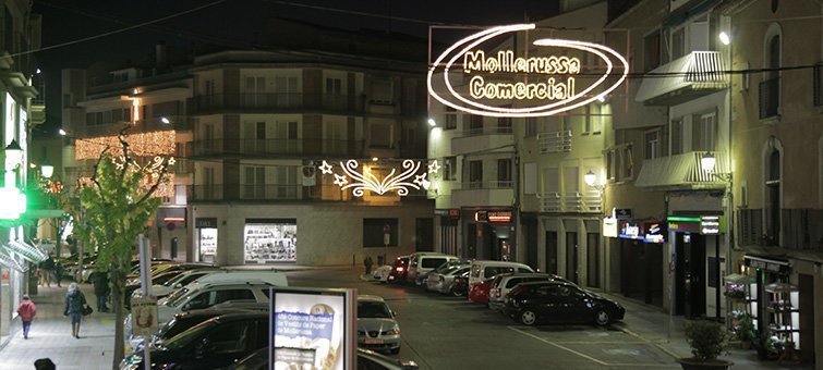 Llums de Nadal a Mollerussa