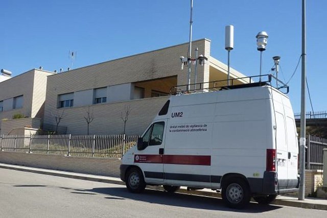 Unitat mòbil de mesura de la qualitat de l'aire