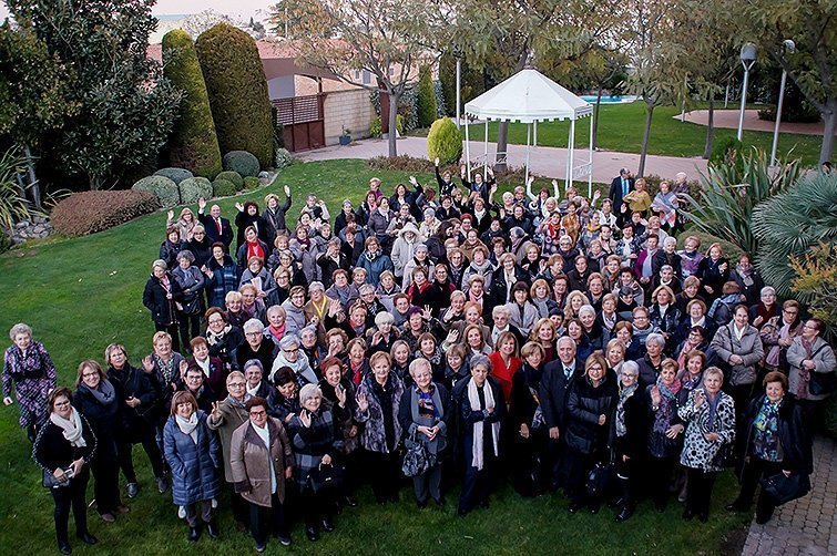 les representants de les associacions de deones del Pla d'Urgell