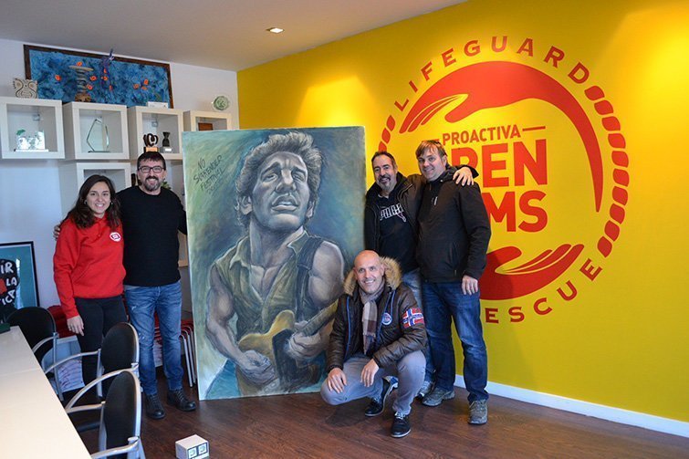 Lliurament de la recaptació del Festival a l'ONG Open Arms