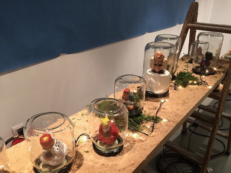 Mostra de caganers de Jordi Sarrate 1