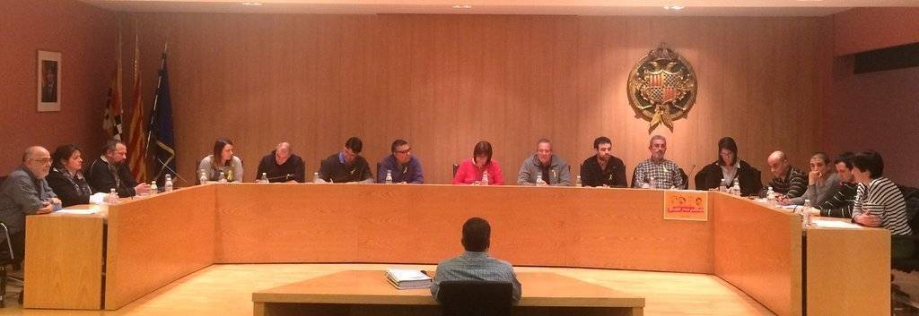 Un moment de la sessió ordinària del Ple celebrada el dia 28 de desembre