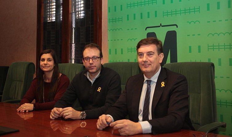 Mònica Segués, Marc Solsona i Miquel Àngel Cullerès