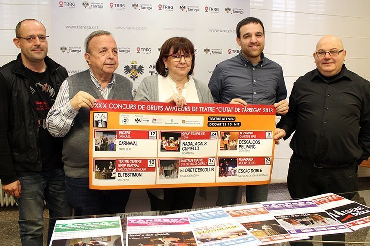 Presentació del 30è Concurs de Grups Amateurs de Teatre Ciutat de Tàrrega