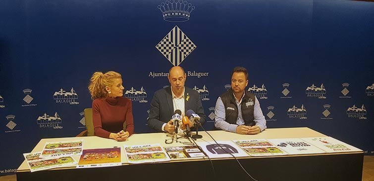 L'acte de presentació de la Mitja Marató de Balaguer.