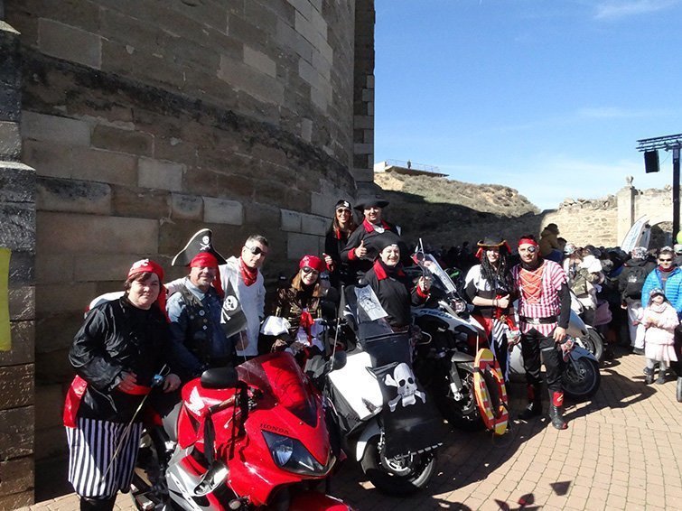 Moto Events Solidaris també van participar en el Posa't la Gorra d'Afanoc