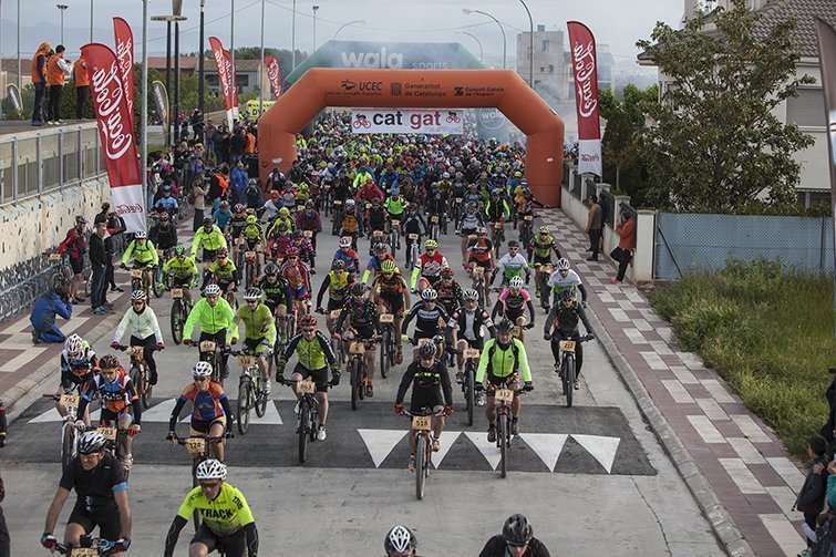 Imatge de la Catigat en la sortida de Linyola