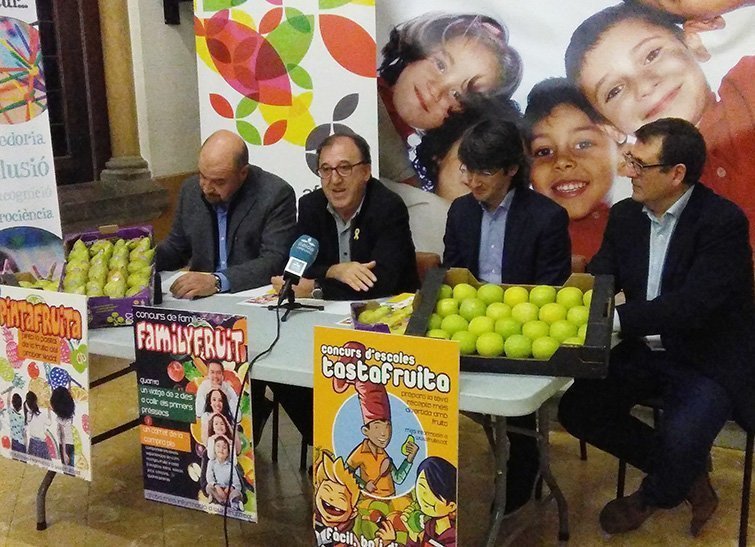 Presentació de les accions per fomentar el consum de fruita