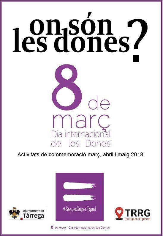 ProgramaonsonlesdonesTarrega 1