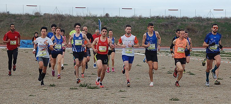 La capçalera de la cursa absoluta del Cros Culleré