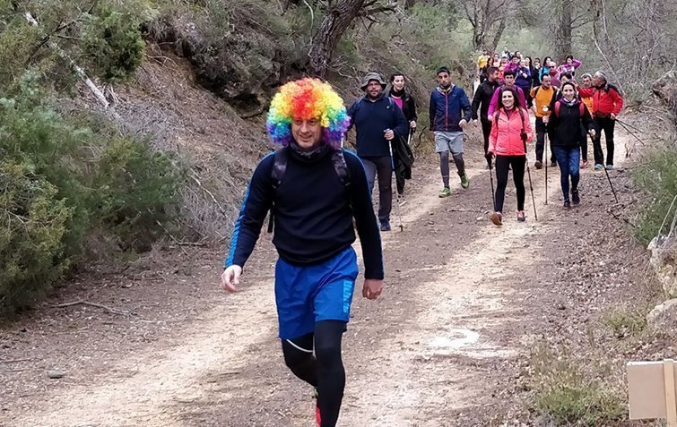 Participants en la segona edició de la Marxa Heroica 2