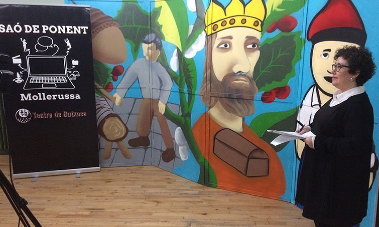 Murals realitzat en les activitats de Saó de Ponent