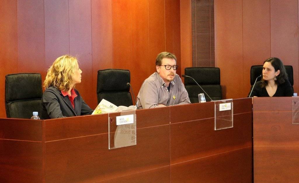 Participants en la prsentació del projecte Ponent Coopera, l'Ateneu Cooperatiu de les terres de Lleida Portada Text