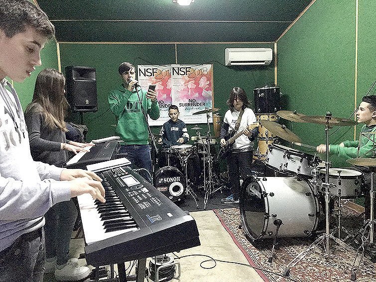 Els alumnes de l'Escola de Música de Castellserà 1