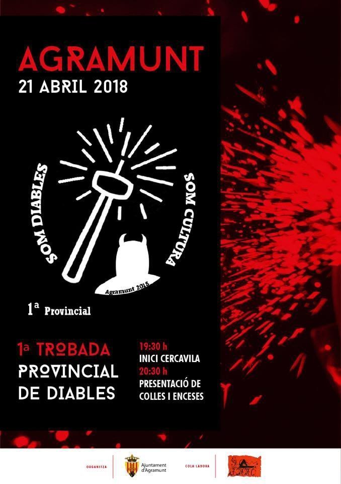 Cartell trobada_som diables som cultura