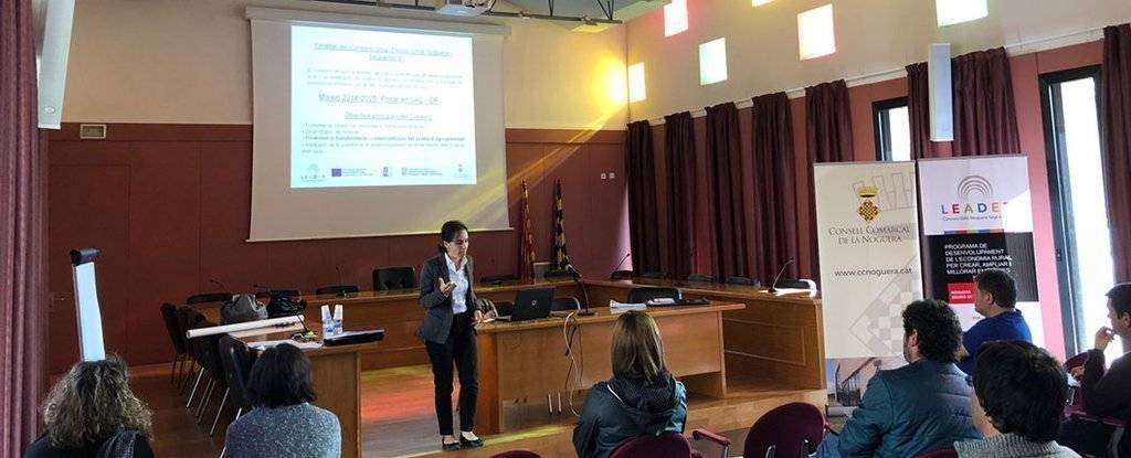 Reunió del Consell Comarcal amb productors de la Noguera