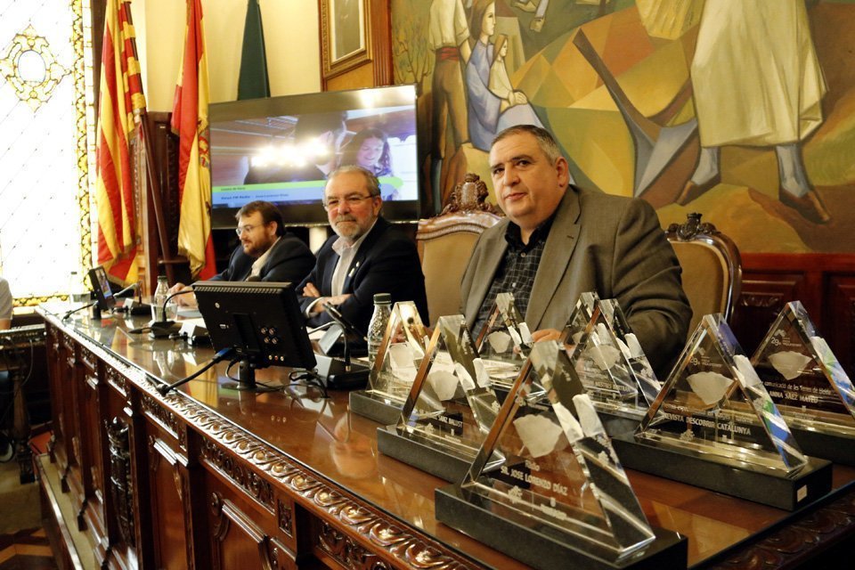 Lliurament dels premis de periodisme Pica d'Estats de la Diputació de Lleida 3