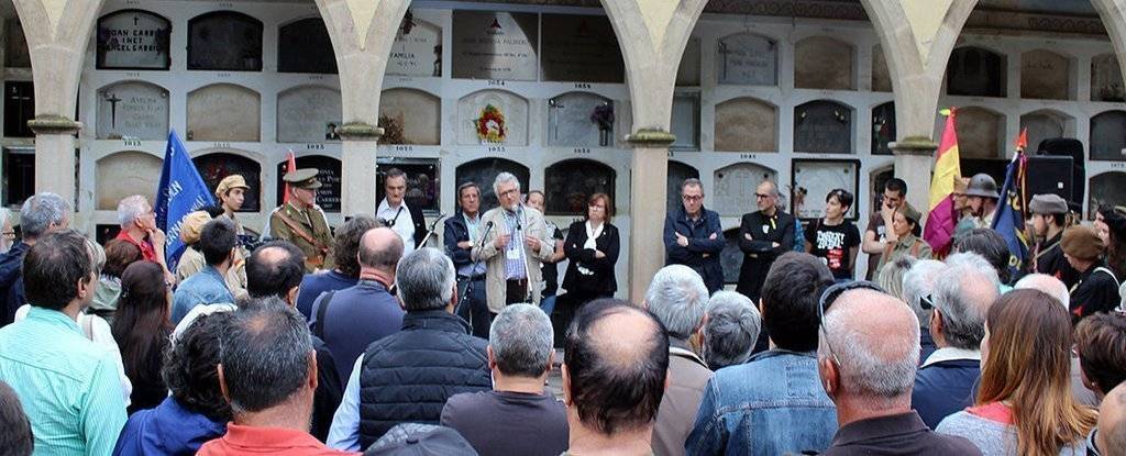 Acte d'homenatge als dos Brigadistes Internacionals (2)