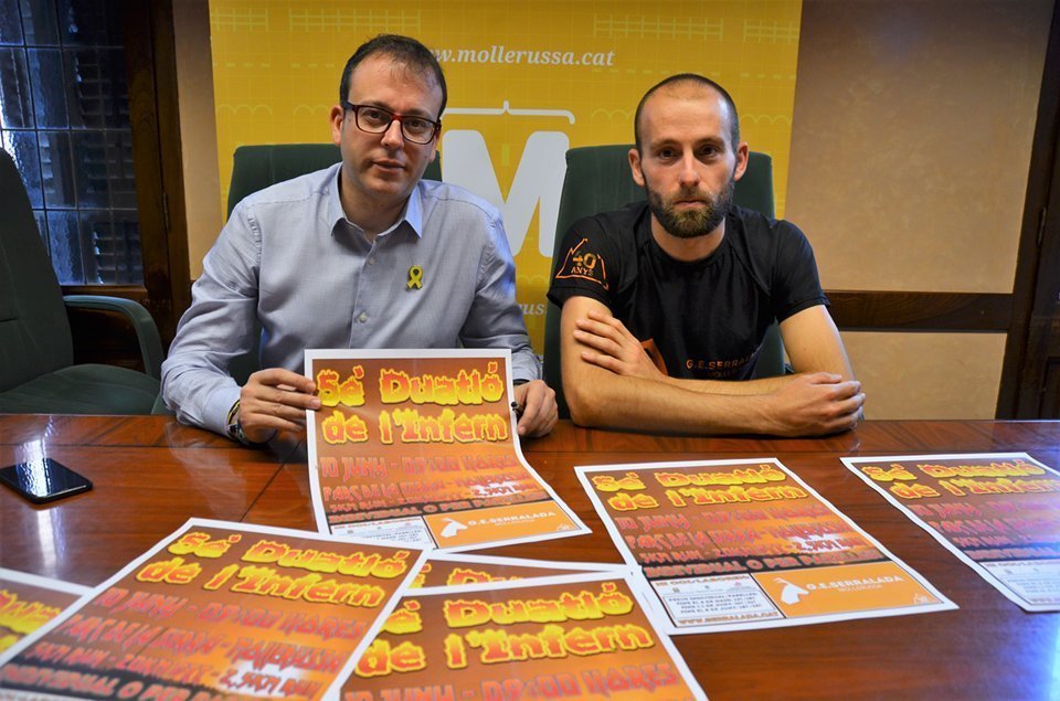 Marc Solsona, i Jordi Balagué presenten el Duatló de l'Infern 2018