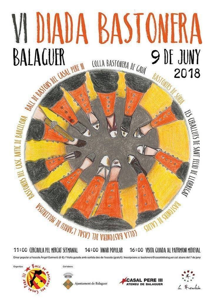 VI Diada bastonera (cartell)