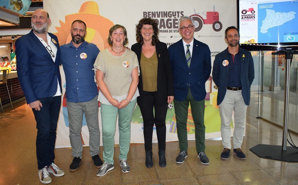 La consellera Teresa Jordà, i el director general de Turisme Octavi Bono presenten la tercera edició de Benvinguts a Pegès
