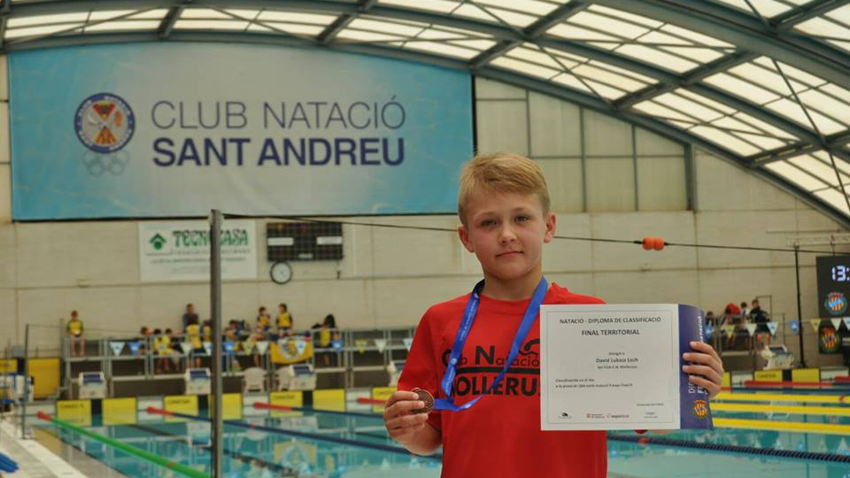 David Lukasz Lech, tercer de Catalunya de la Q64 en la categoría de 9 anys