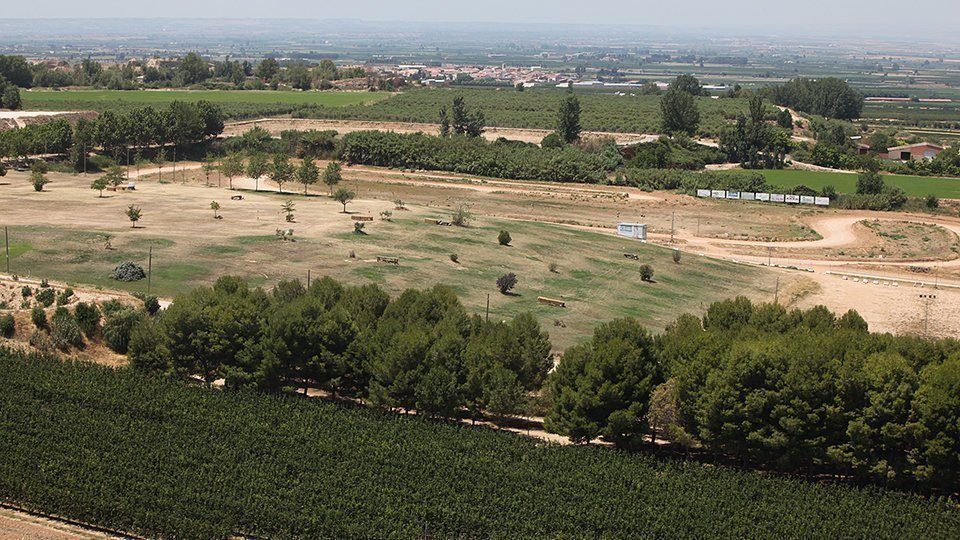 Imatge de la zona del Parc de La Serra on se celebrarà el Festival Mon Amour