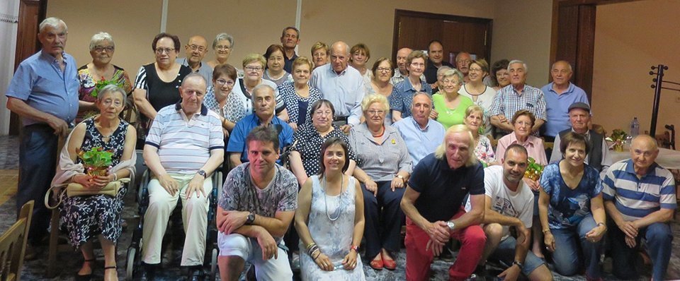 Participants en l'Aplec de la Gent Gran de Torrefeta i Florejats