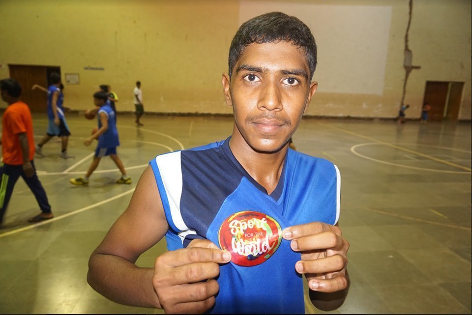 Participant del campus que va organitzar SFTW a Goa, India